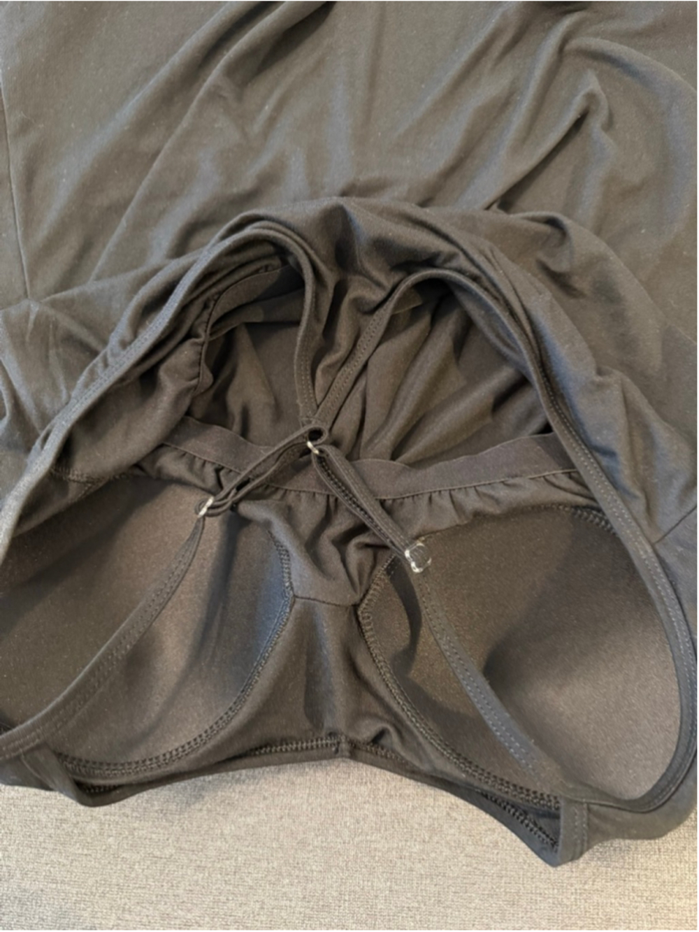 Free Country Women's Microtech Chill B Cool V-Neck Built-In Bra Cami Top size S - Picture 6 of 7